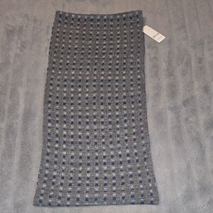 NWT Elegant Gray and Blue Men's (Unisex) Loop Infinty Scarf